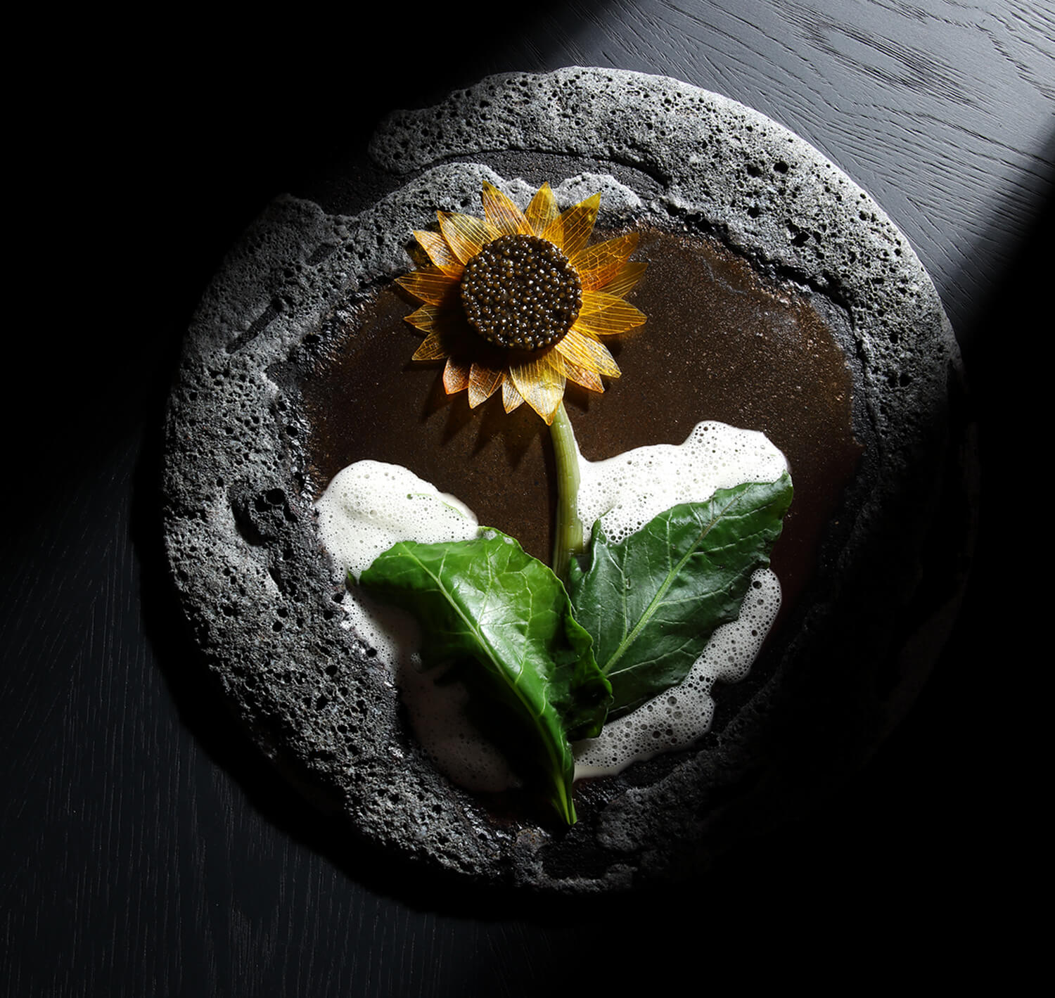 the sunflower-Delta Restaurant, 2 Michelin Stars & 1 Green Star
